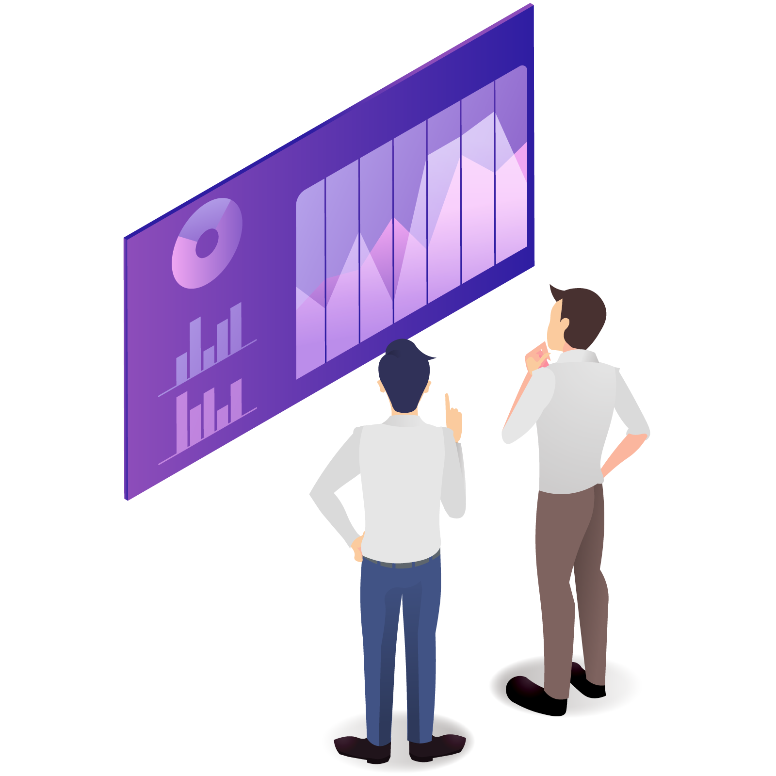 業務の可視化・構造化のイメージ図